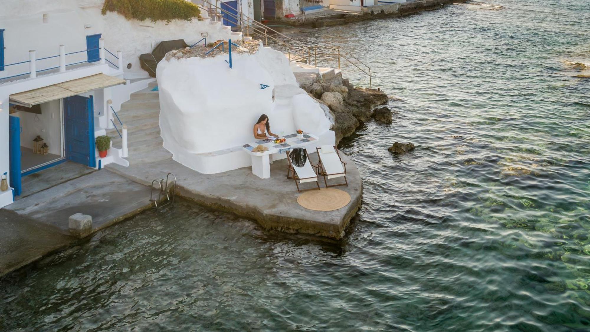 Esperanza Boathouses Mandrakia Екстер'єр фото